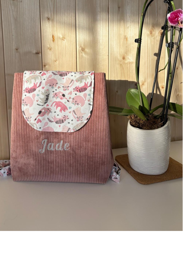 sac a dos enfant personnalisable 