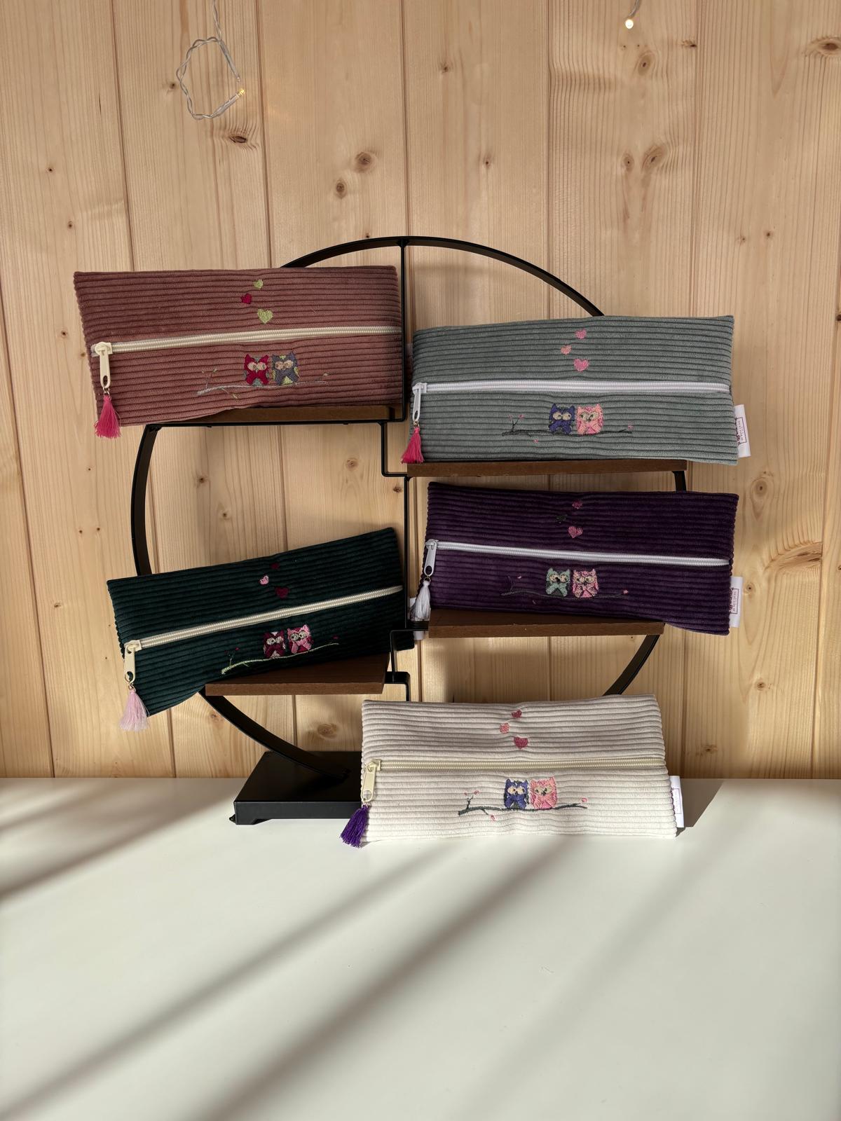 Les trousses à crayon - De Rêve en Fil By Lalie