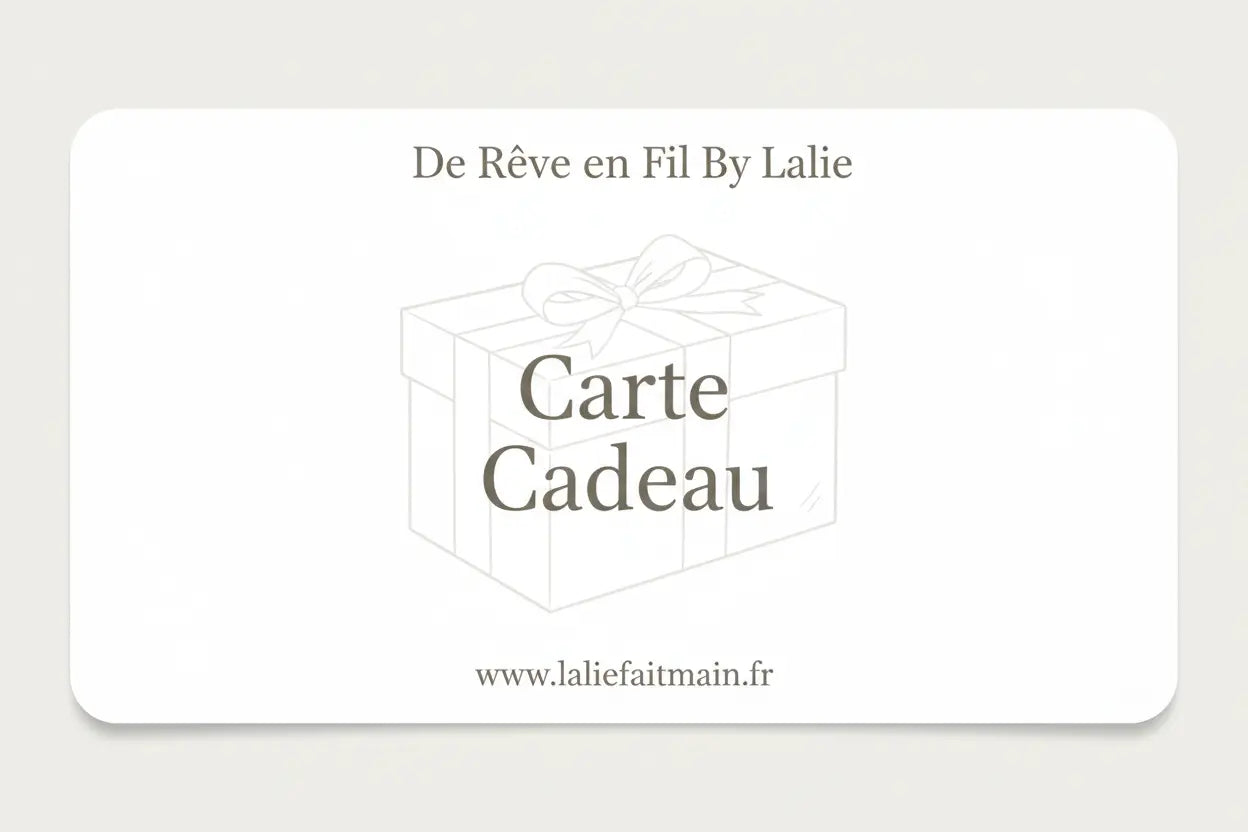 Les Cartes Cadeaux - De Rêve en Fil By Lalie