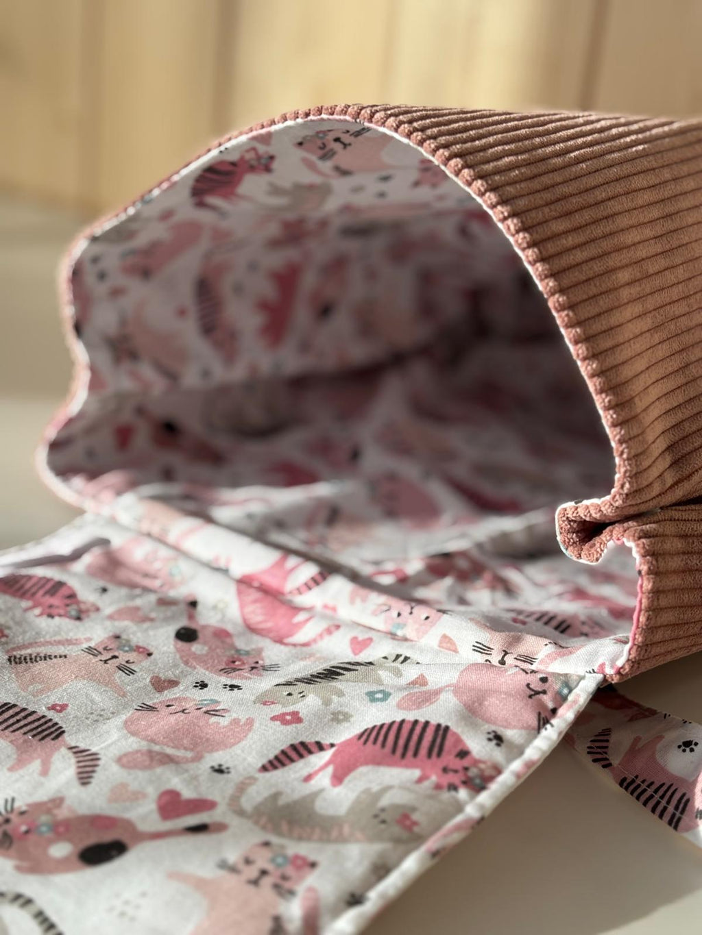Sac à dos personnalisable pour enfants " Petit Chat "  Accessoire enfant - De Rêve en Fil By Lalie