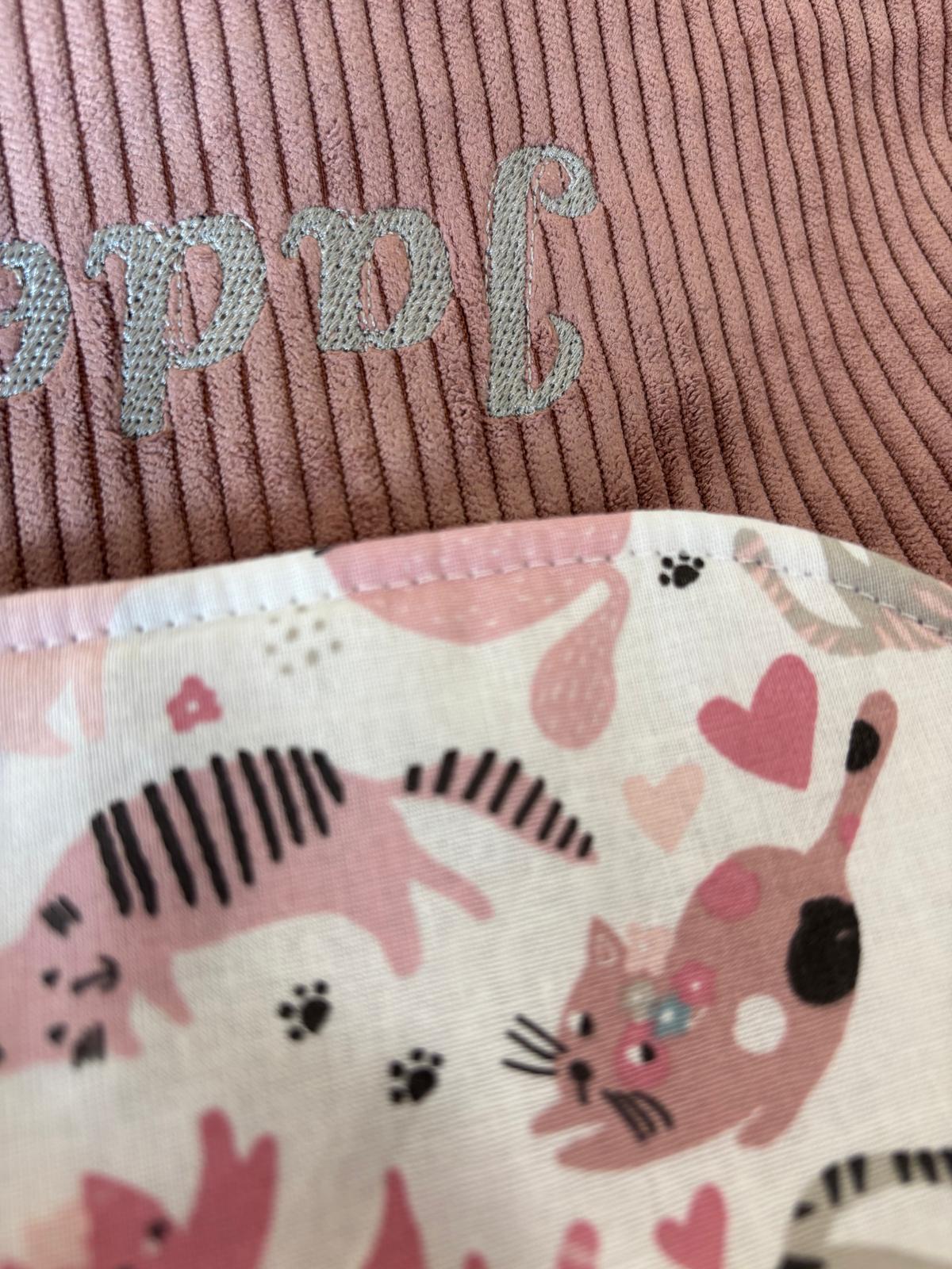 Sac à dos personnalisable pour enfants " Petit Chat "  Accessoire enfant - De Rêve en Fil By Lalie