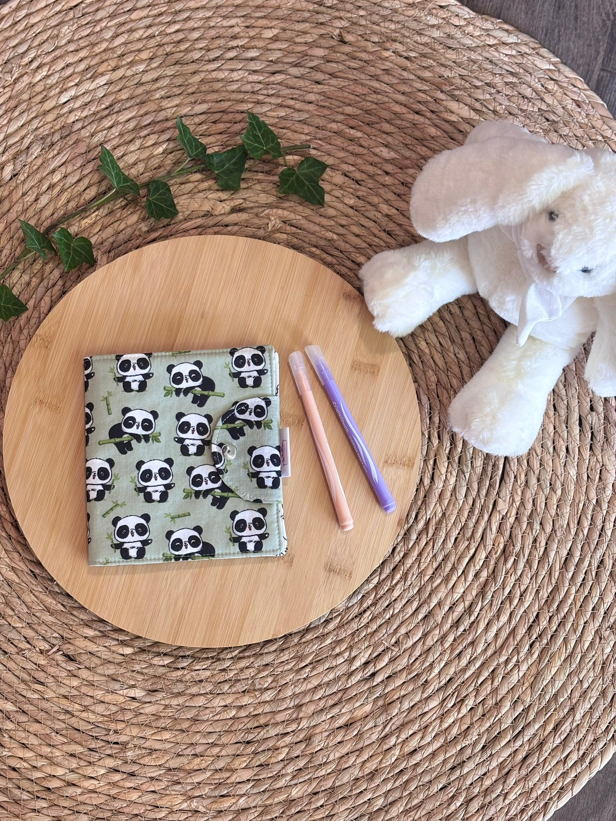 Album de coloriage réutilisable Panda De Rêve en Fil By Lalie