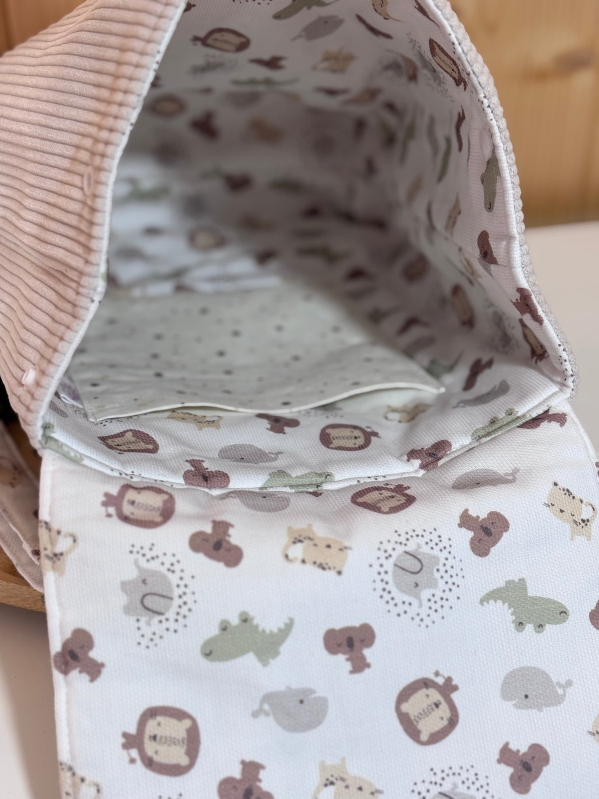 Sac à dos personnalisable BB animaux De Rêve en Fil By Lalie