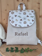 Sac à dos personnalisable BB animaux De Rêve en Fil By Lalie