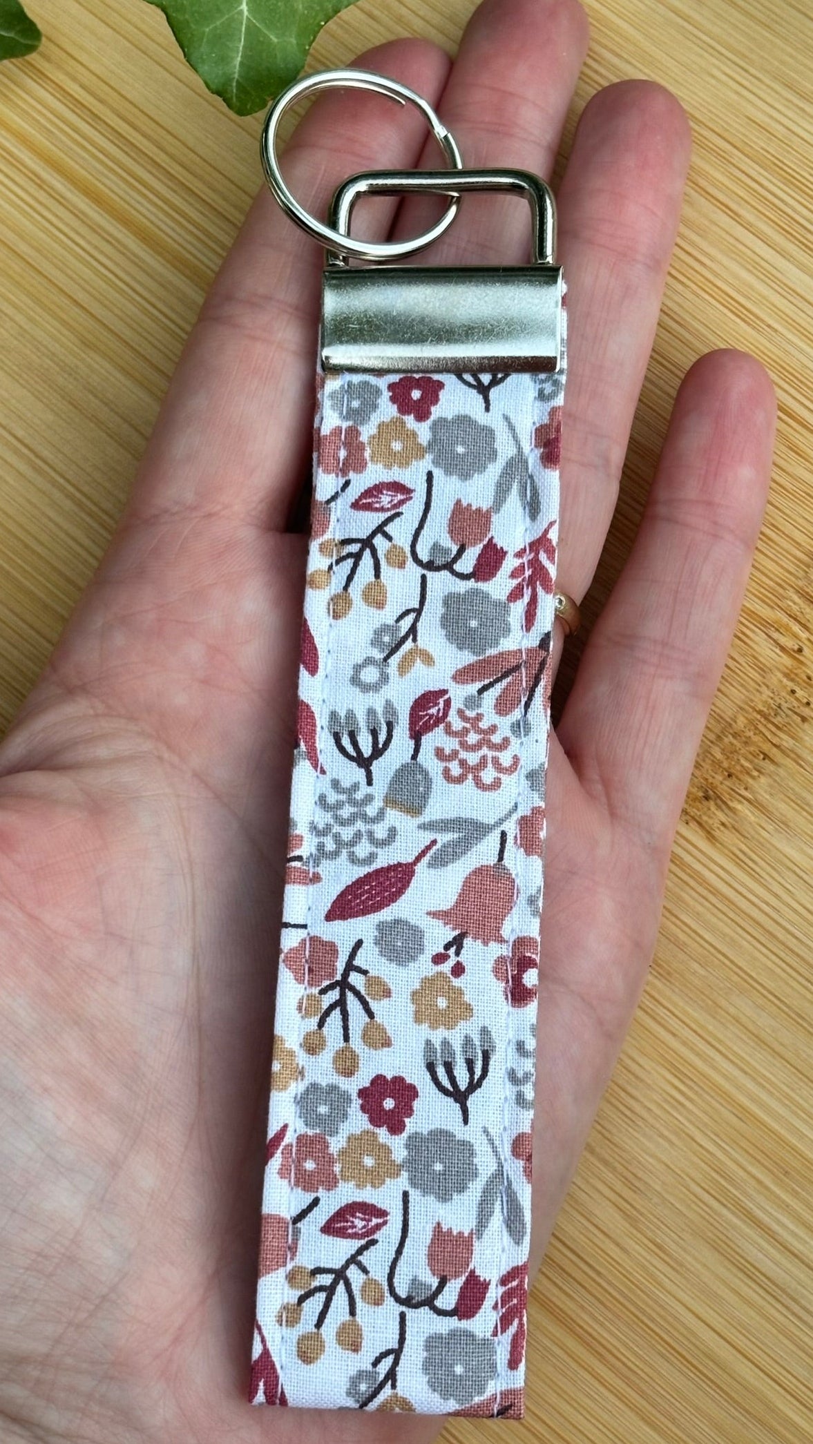 Porte‑clé dragonne multi‑usage - Automne De Rêve en Fil By Lalie