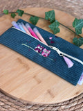 Trousse à Crayons Hiboux Verte De Rêve en Fil By Lalie