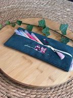 Trousse à Crayons Hiboux Verte De Rêve en Fil By Lalie