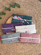Trousse à Crayons Hiboux Beige De Rêve en Fil By Lalie