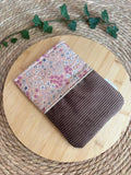 Pochette à livre Bi-ton Marron De Rêve en Fil By Lalie