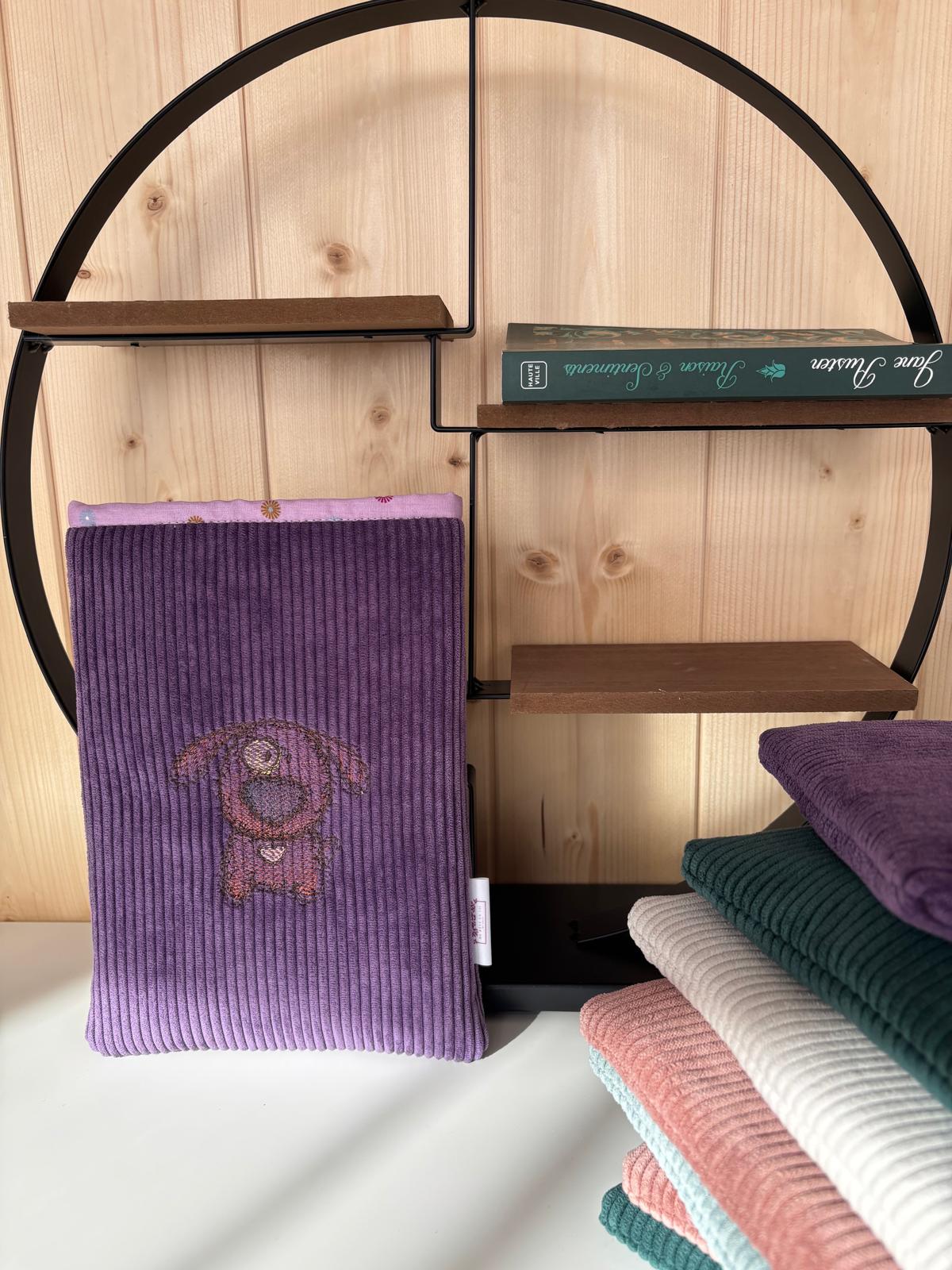 Pochette à livre Chien - De Rêve en Fil By Lalie