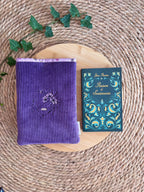 Pochette à livre Femme violette De Rêve en Fil By Lalie