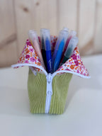 CREER votre trousse pot en velours côtelé De Rêve en Fil By Lalie