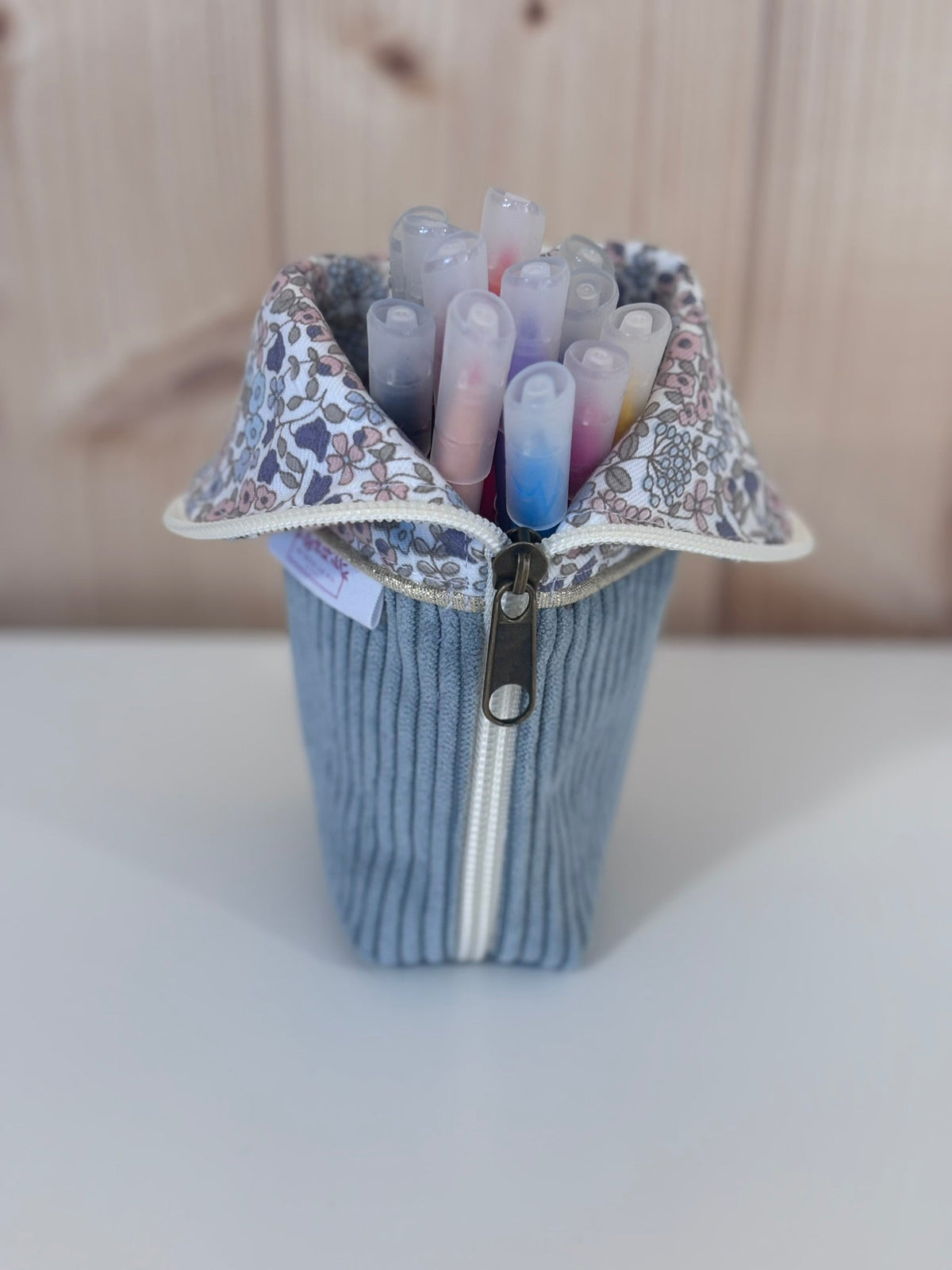 CREER votre trousse pot en velours côtelé De Rêve en Fil By Lalie