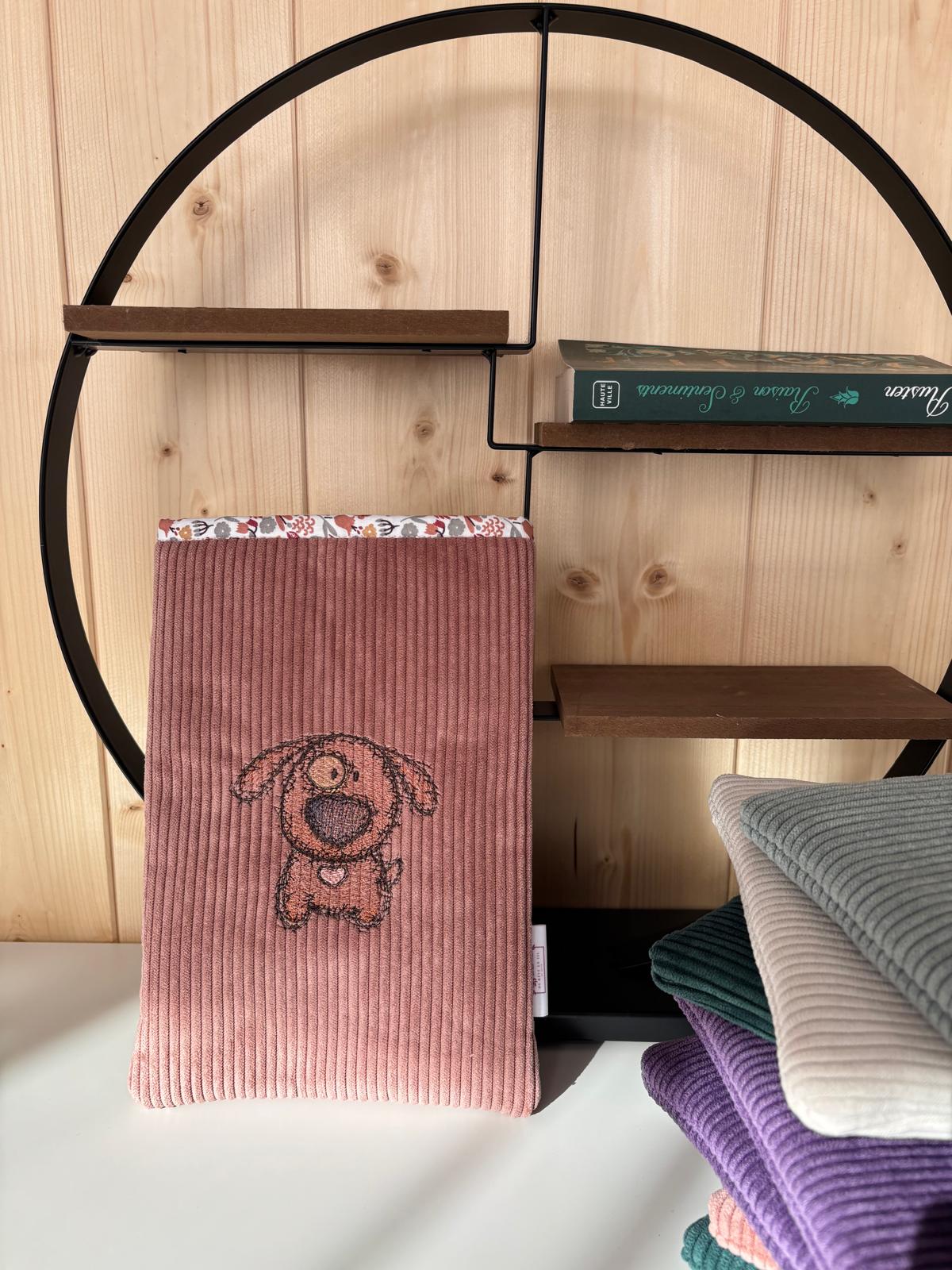 Pochette à livre Chien - De Rêve en Fil By Lalie