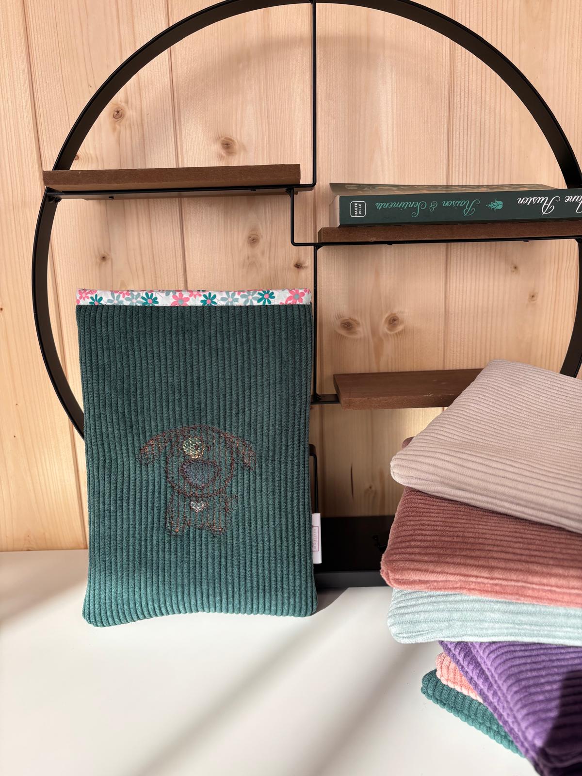 Pochette à livre Chien - De Rêve en Fil By Lalie